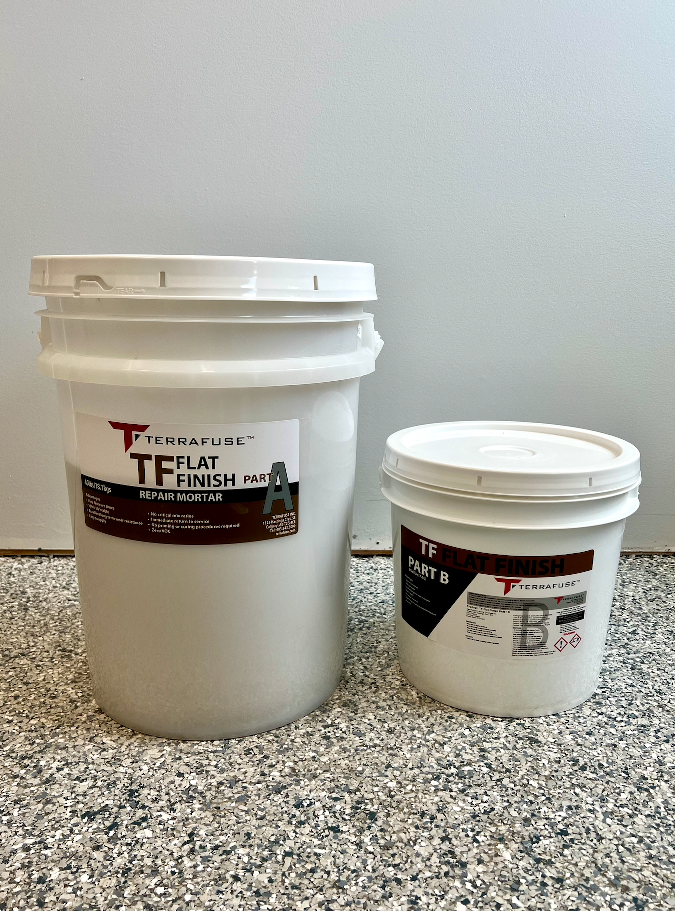 TF Flat Finish Repair Mortar Kit