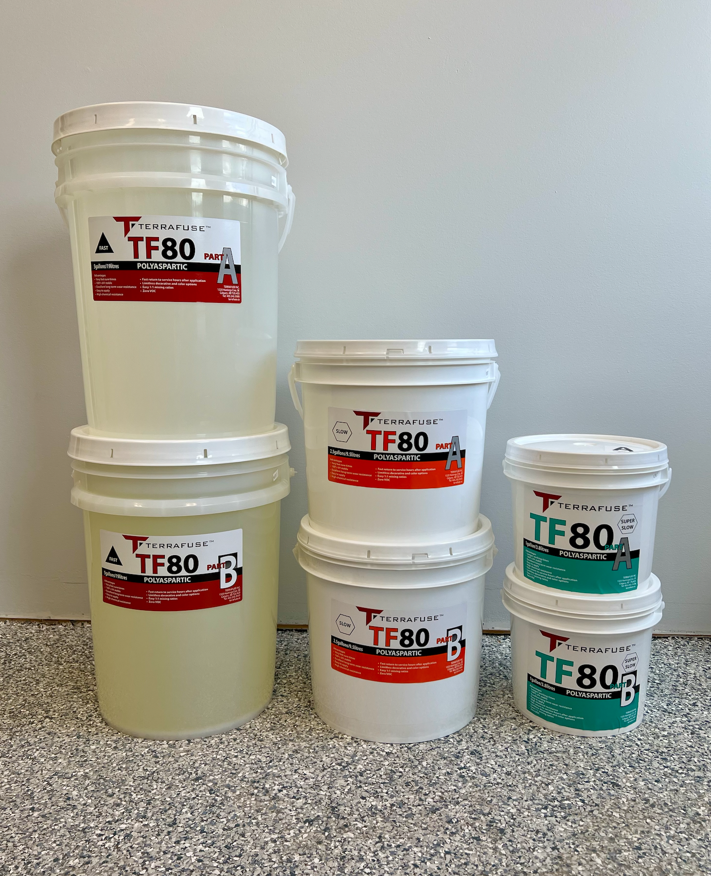 TF 80 Polyaspartic Kit