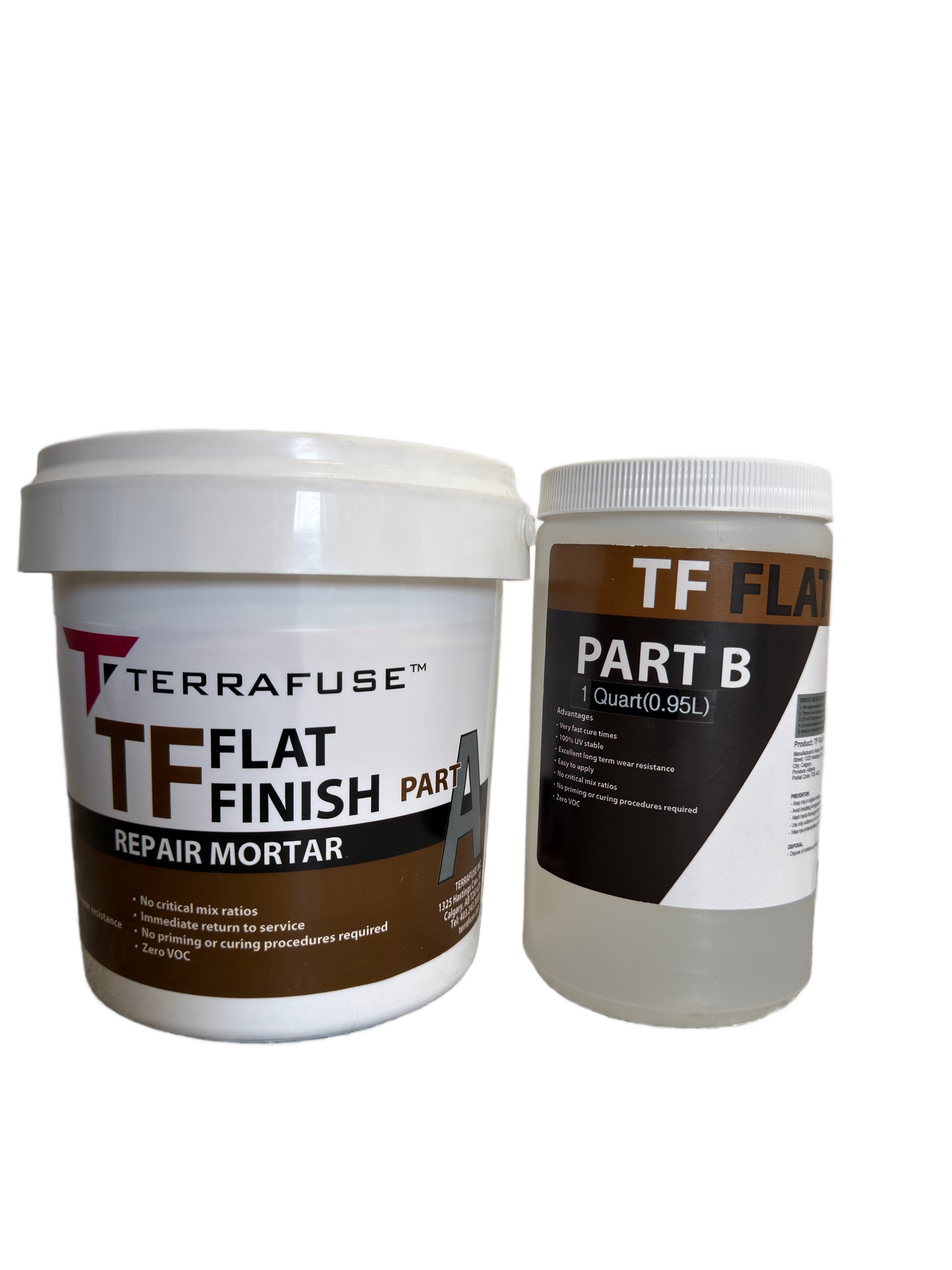 TF Flat Finish Repair Mortar Kit